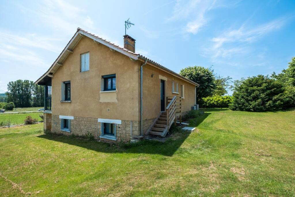 Villa Combe Jolie Clim, Piscine & Jacuzzi à Saint-Vincent-de-Cosse Extérieur photo