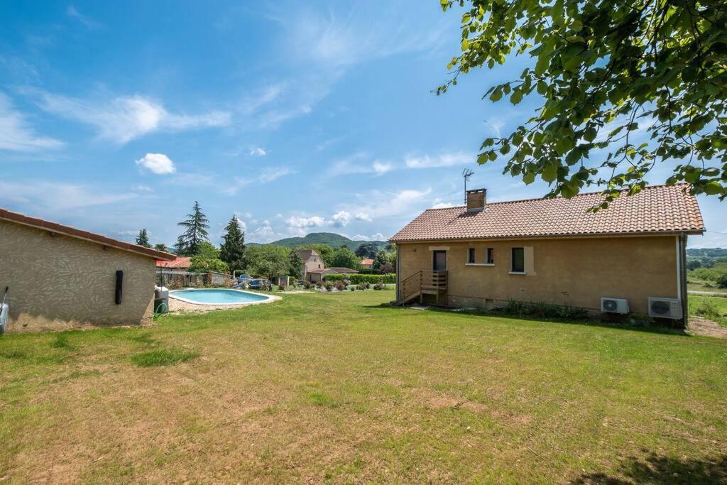 Villa Combe Jolie Clim, Piscine & Jacuzzi à Saint-Vincent-de-Cosse Extérieur photo